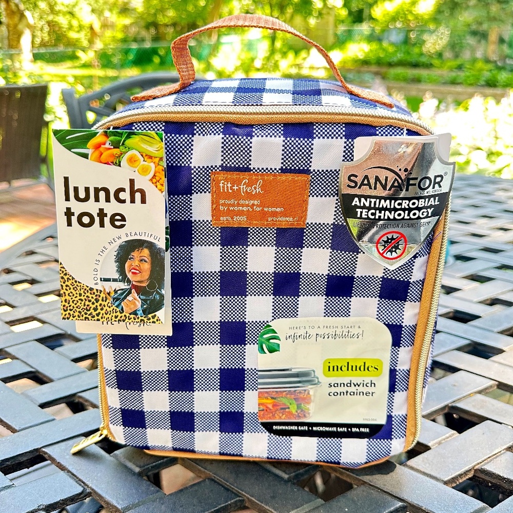FIT + FRESH SMALL LUNCH TOTE - NEW!